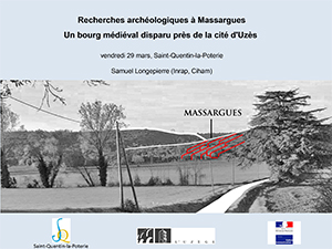 Recherches archéologiques à Massargues